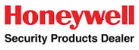 Logo of Honeywell with the text "Home Security Products Dealer" below it.