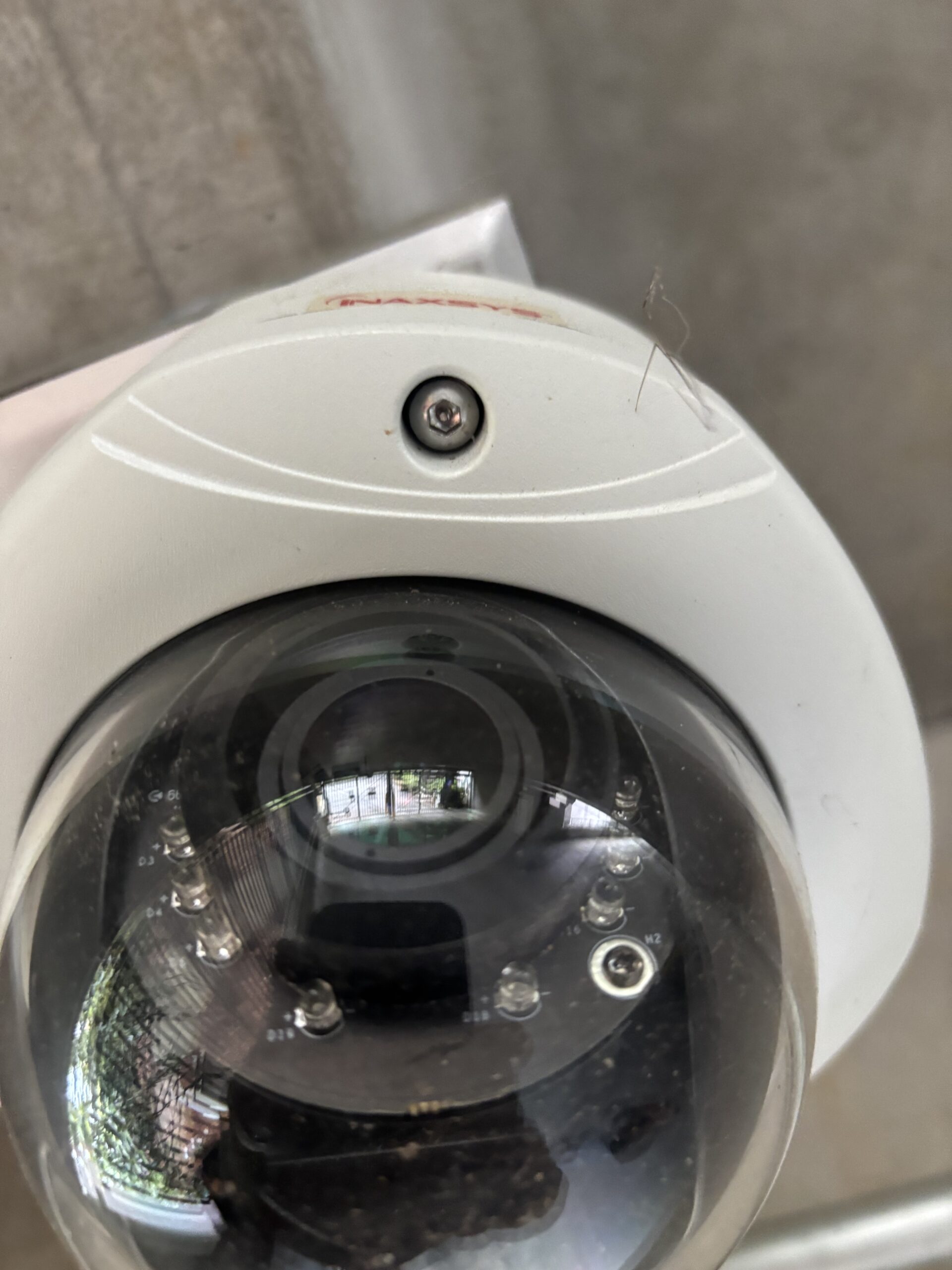 Commercial CCTV system installation with dome and bullet cameras in Atlanta business